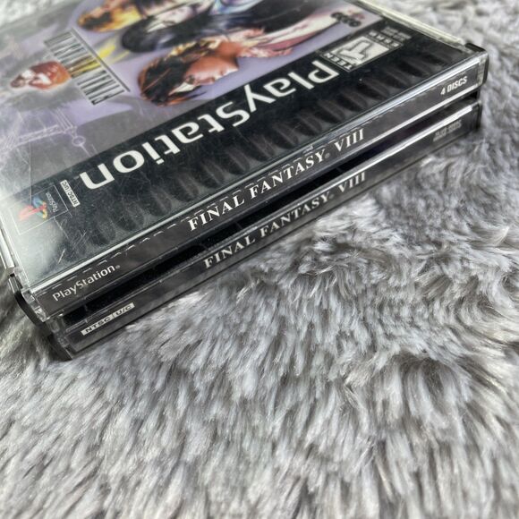 Final Fantasy VIII (Sony PlayStation 1, 1999) Discs and Case PS1 RPG FF8 - Picture 9 of 13